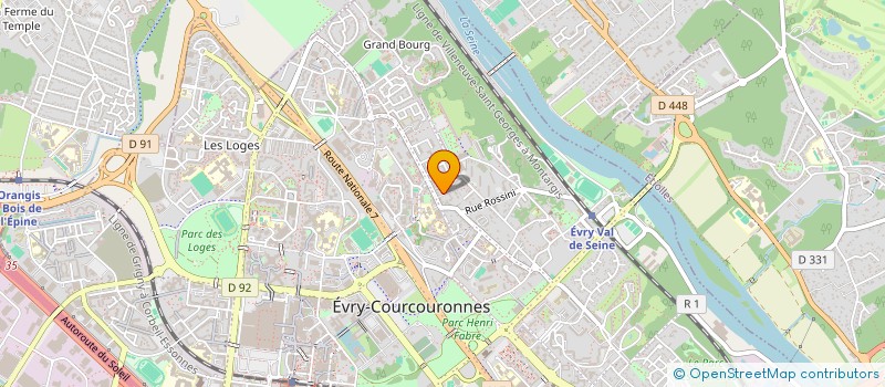 localisation de l'entreprise HAAPADAS SERVICES à EVRY-COURCOURONNES