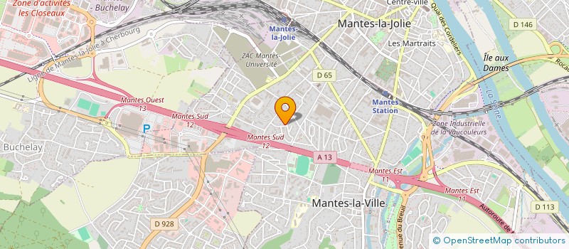 localisation de l'entreprise HAAPEND  MANTES-LA-VILLE