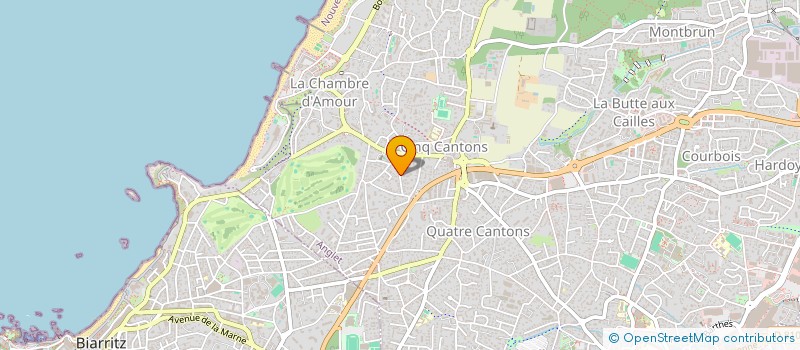 localisation de l'entreprise HAAPITI  ANGLET