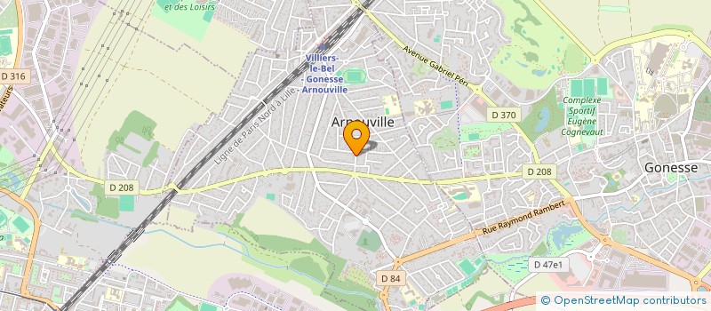 localisation de l'entreprise HAARUNI  ARNOUVILLE