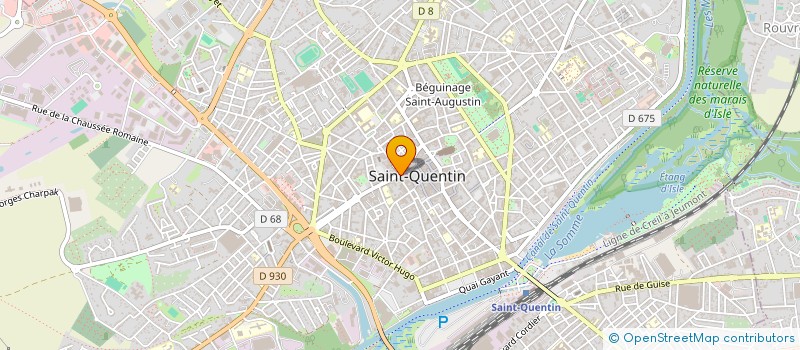 localisation de l'entreprise HAASCH à SAINT-QUENTIN