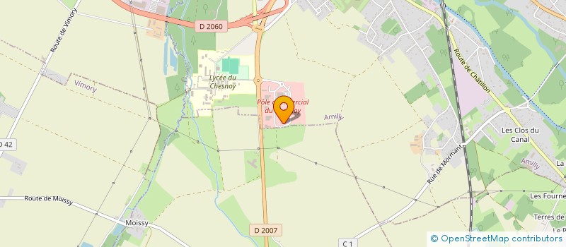 localisation de l'entreprise HAASEL GROUP à AMILLY