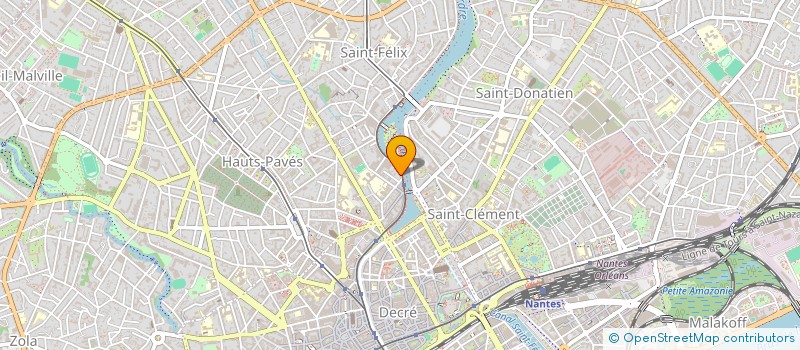 localisation de l'entreprise HAB 11  NANTES