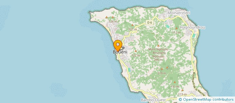 localisation de l'entreprise HAB BEAUTE à BOUENI