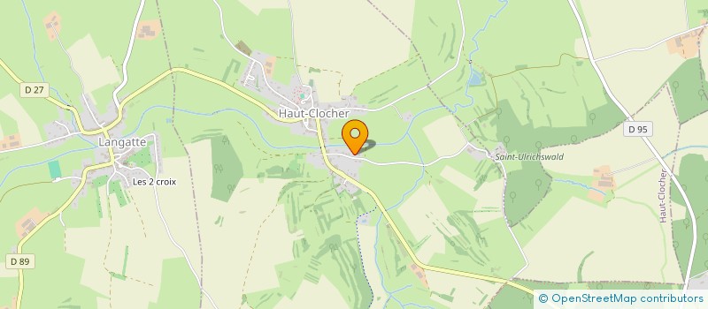 localisation de l'entreprise HABA  HAUT-CLOCHER