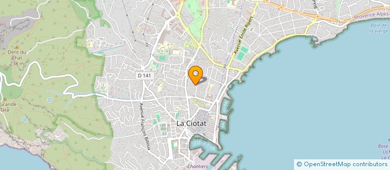 localisation de l'entreprise HABAD LOUBAVITCH LA CIOTAT  LA CIOTAT