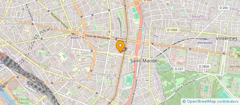 localisation de l'entreprise HABAITA  PARIS