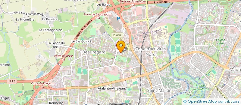 localisation de l'entreprise HABAM  RENNES