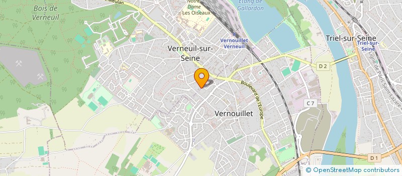 localisation de l'entreprise HABANA DEVELOPPEMENT à VERNOUILLET