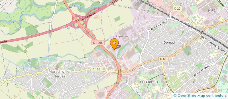 localisation de l'entreprise HABASIT FRANCE à MULHOUSE