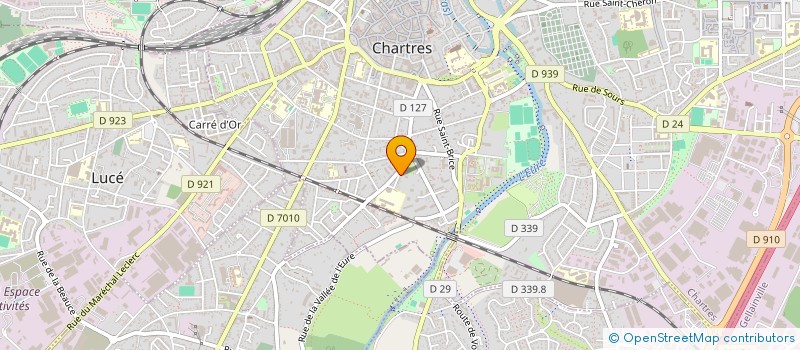 localisation de l'entreprise HABAULT à CHARTRES