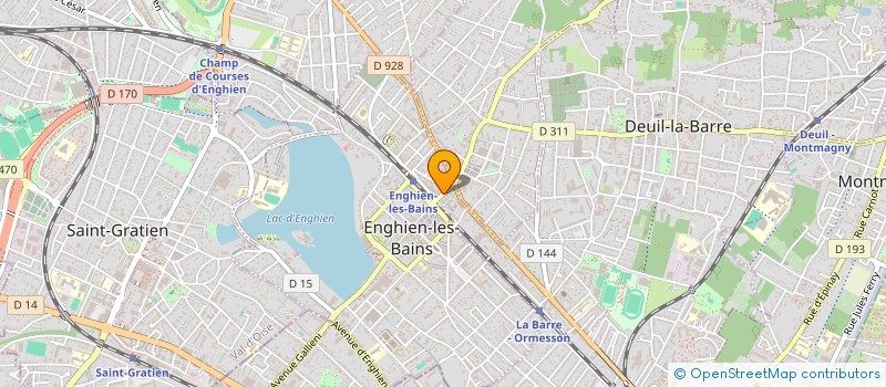 localisation de l'entreprise HABBASS HTM  ENGHIEN-LES-BAINS