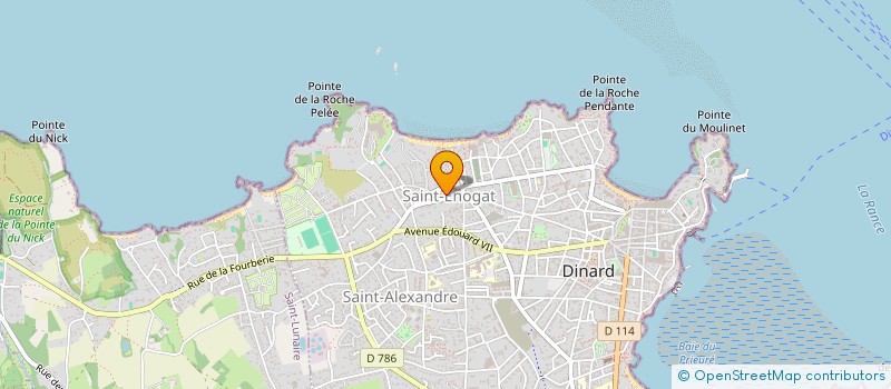 localisation de l'entreprise HABBY  SAINT-LUNAIRE