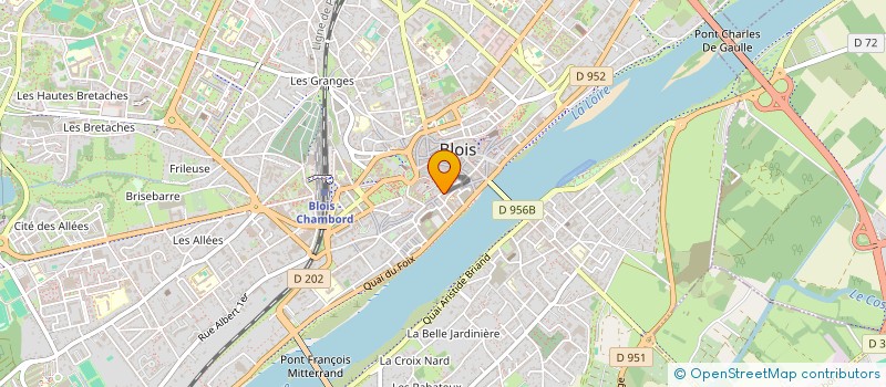 localisation de l'entreprise HABEA  BLOIS