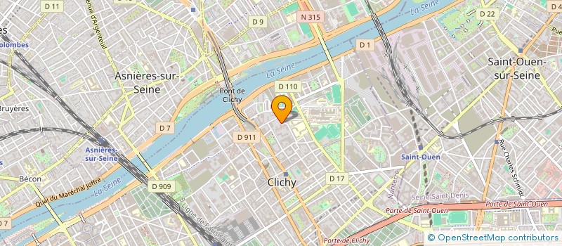 localisation de l'entreprise HABEBO STUDIOS à CLICHY