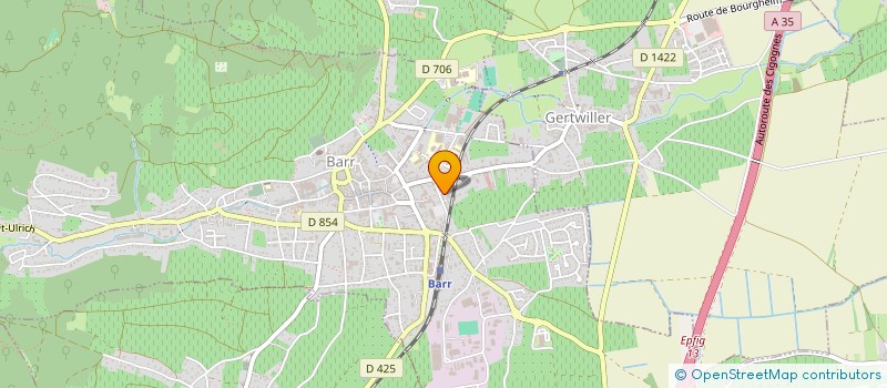 localisation de l'entreprise HABELEC.CONSEIL  BARR