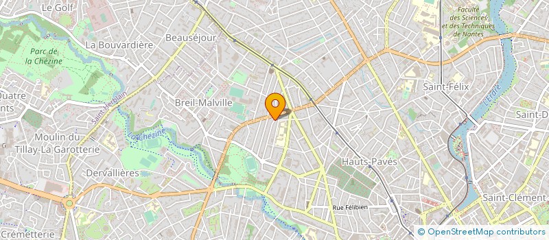 localisation de l'entreprise HABENA CONSEIL à NANTES