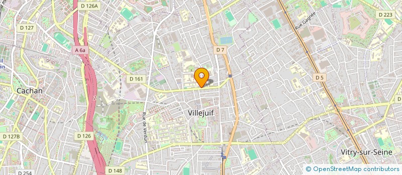 localisation de l'entreprise HABEO à VILLEJUIF
