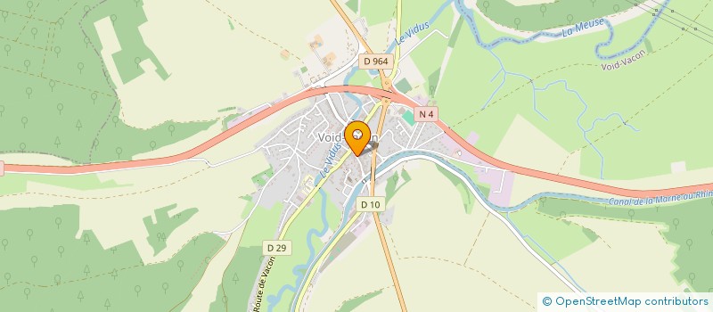 localisation de l'entreprise HABERT à VOID-VACON