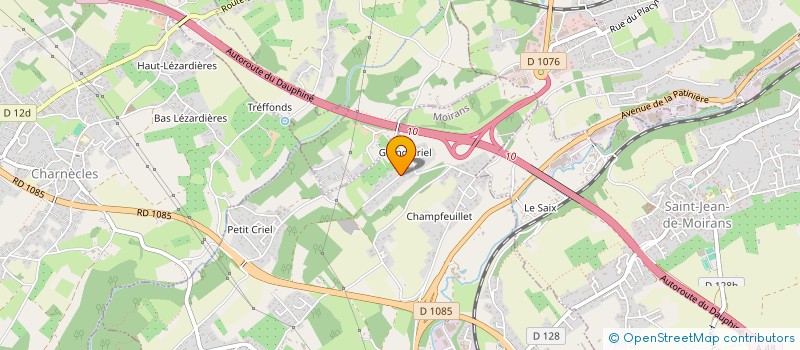 localisation de l'entreprise HABERT DU SON  MOIRANS