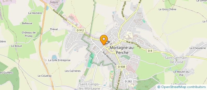 localisation de l'entreprise HABERT-GALINA FORTES à MORTAGNE-AU-PERCHE