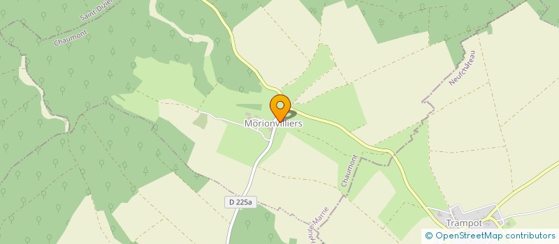 localisation de l'entreprise HABERT TOITURE DES HAUTS PAYS à MORIONVILLIERS