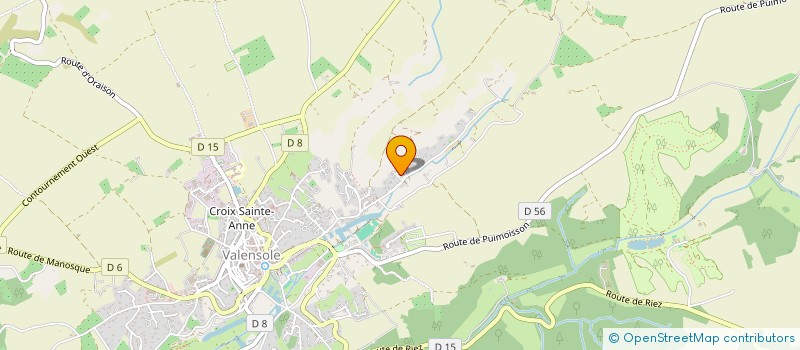localisation de l'entreprise HABERTFLO217 à VALENSOLE