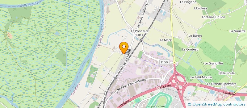 localisation de l'entreprise HABESHA à ANGERS