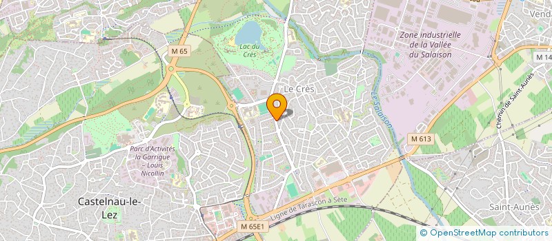 localisation de l'entreprise HABEUM SAS à LE CRES