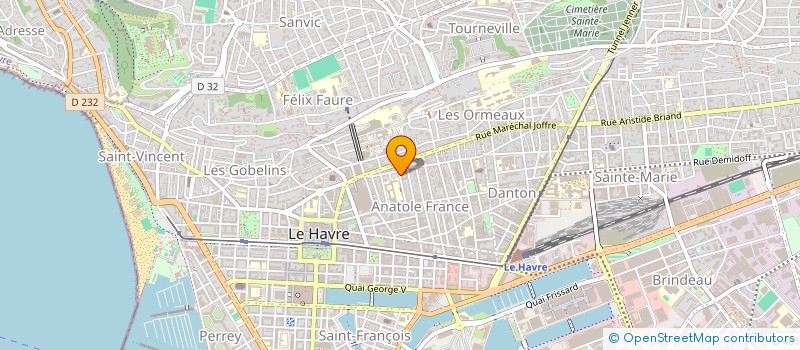 localisation de l'entreprise HABI LOCK à LE HAVRE