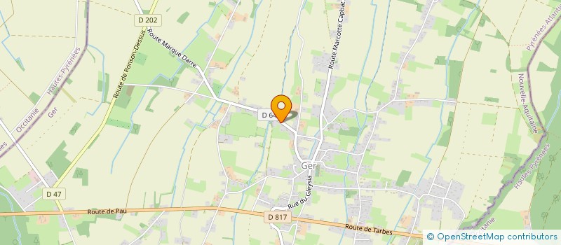 localisation de l'entreprise HABIA  GER