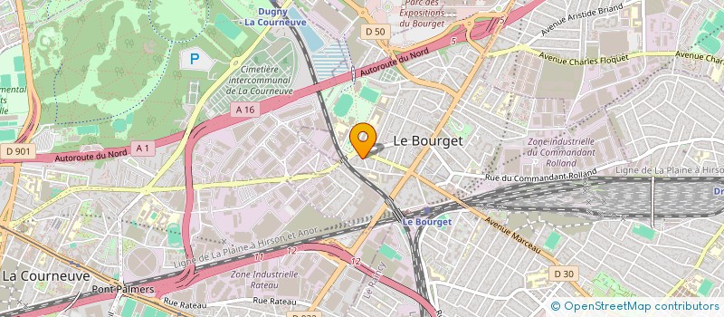 localisation de l'entreprise HABIBAH SHOP  LE BOURGET