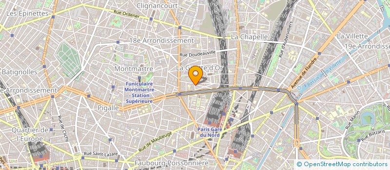localisation de l'entreprise HABIBES COUTURE à PARIS