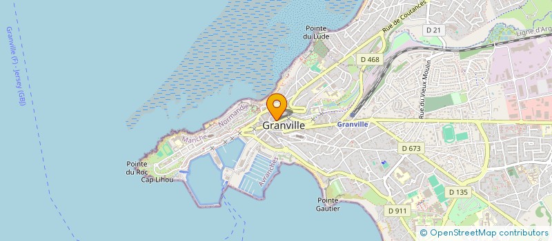 localisation de l'entreprise HABIBI IMMOBILIER  GRANVILLE