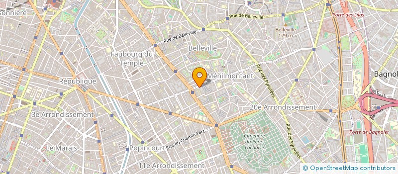 localisation de l'entreprise HABIBO  PARIS