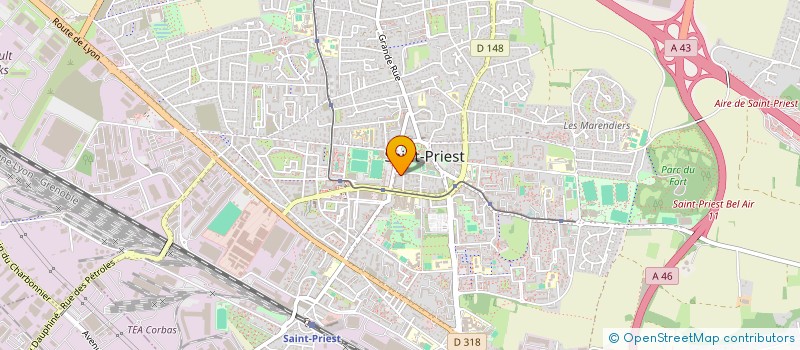 localisation de l'entreprise HABIBO  SAINT-PRIEST