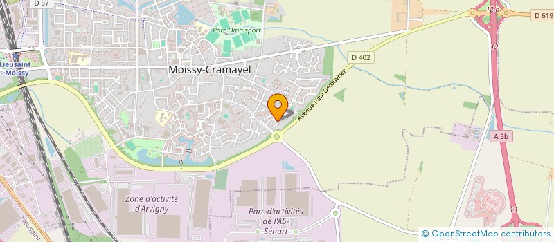 localisation de l'entreprise HABICHAT à MOISSY-CRAMAYEL
