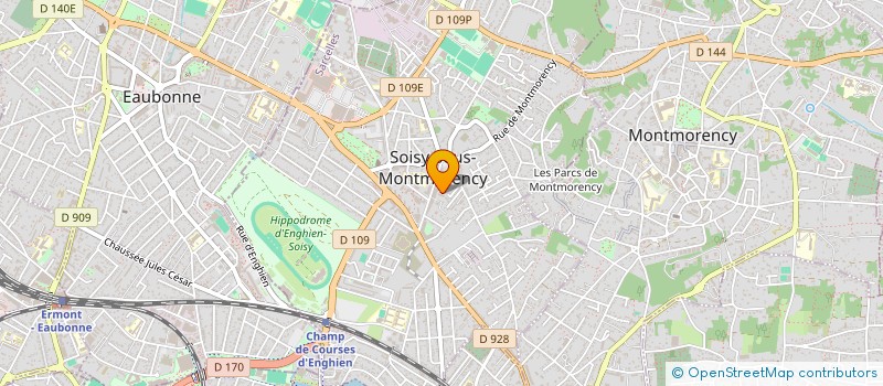 localisation de l'entreprise HABIF S.C.I. à SOISY-SOUS-MONTMORENCY