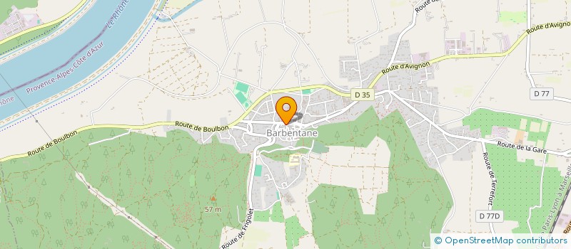 localisation de l'entreprise HABILIS  BARBENTANE