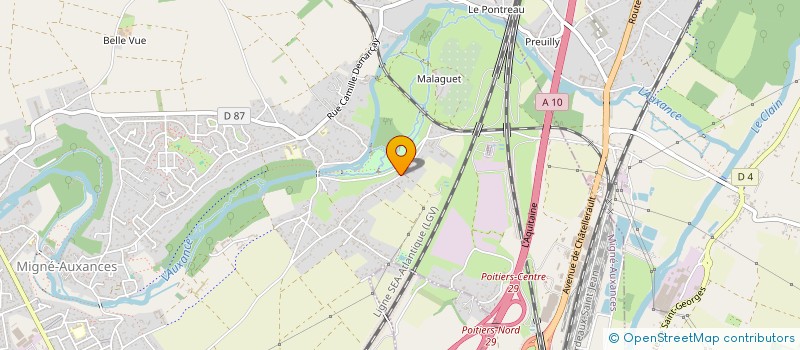 localisation de l'entreprise HABILIS RENOVATION  MIGNE-AUXANCES