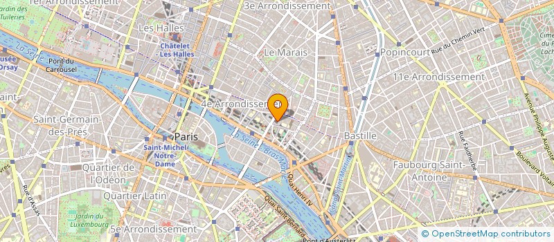 localisation de l'entreprise HABILITATION ETUDES PROJECTIVES FRANCE à PARIS