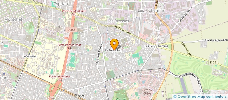 localisation de l'entreprise HABILITES BIENSEANTES à BRON