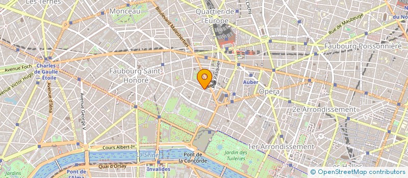 localisation de l'entreprise HABILLAGE à PARIS