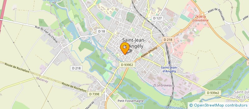 localisation de l'entreprise HABILLONS NOTRE TERRE  SAINT-JEAN-D'ANGELY