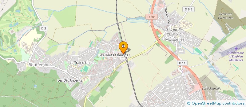 localisation de l'entreprise HABINOV  BOUFFEMONT