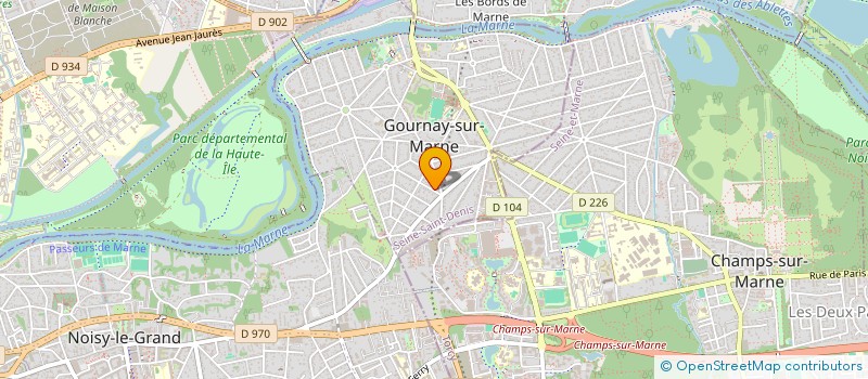 localisation de l'entreprise HABIT'IMMO  SANTENY