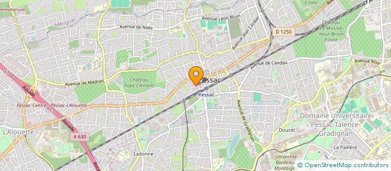 localisation de l'entreprise HABIT-NETT SERVICES à PESSAC