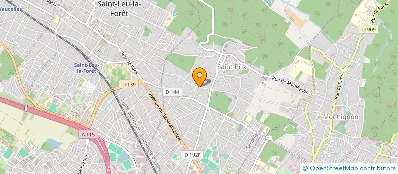 localisation de l'entreprise HABITA SANTE à SAINT-PRIX