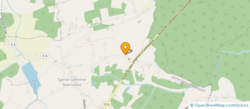 localisation de l'entreprise HABITABOIS  GUERIN