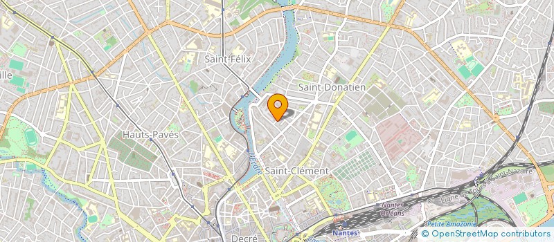 localisation de l'entreprise HABITALION à NANTES